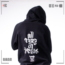 Lade das Bild in den Galerie-Viewer, all_eyez_on_jesus - organic hoodie (oversized, unisex)
