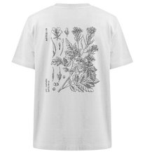 Lade das Bild in den Galerie-Viewer, Senfpflanze-shirt-backprint-blackmotive - Heavy Oversized Organic Shirt
