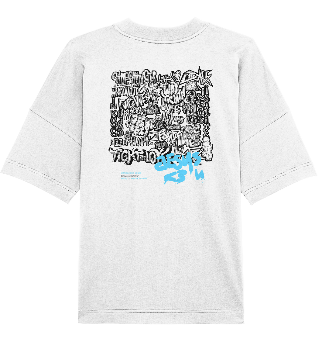 Jesus<3u__organic shirt (oversized, unisex)