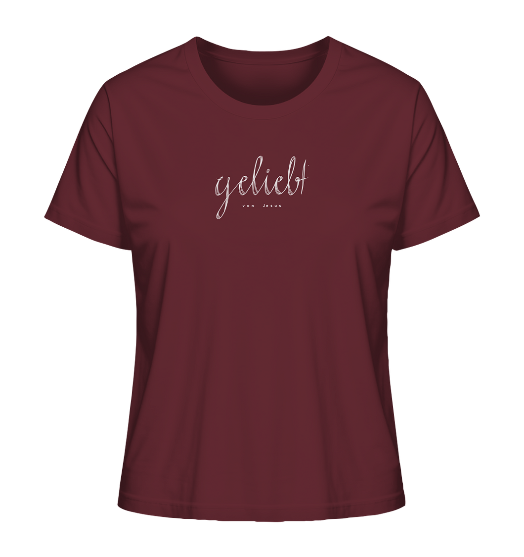 geliebt_burgundy_new_female - Ladies Organic Shirt