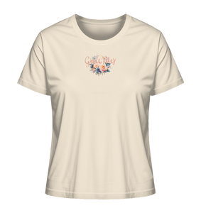 grace vibes_rosery_women - Ladies Organic Shirt
