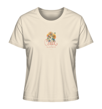 Lade das Bild in den Galerie-Viewer, grace_sunflowers_front_woman - Ladies Organic Shirt

