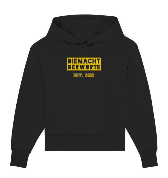 DMDW_Hoodie_print - Organic Oversize Hoodie