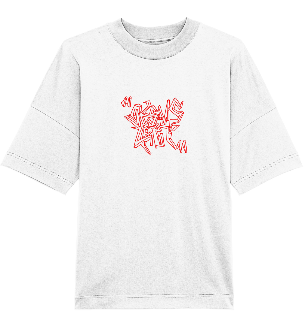 JESUS LEBT_tag - Organic Oversize Shirt