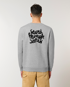 saved_through_jesus - Organic Sweatshirt (unisex)